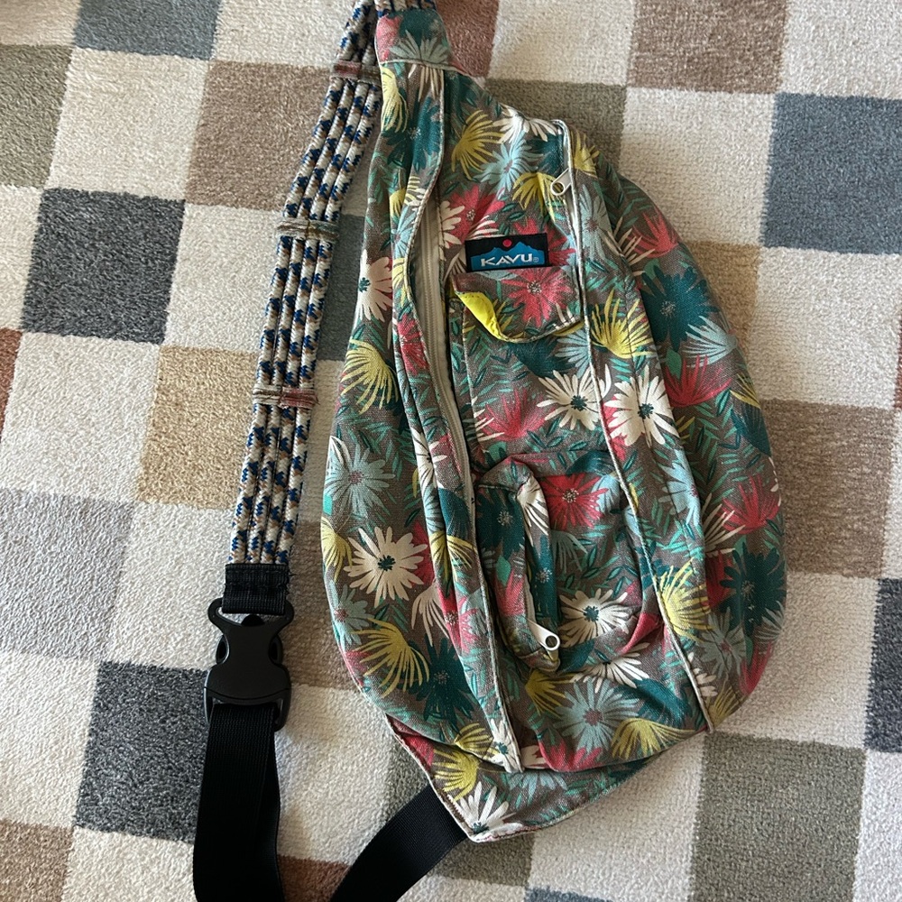 Kavu Multicolor Floral Backpack